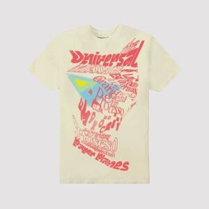 Mens Paper Planes Ip Holdings Universal Language Tee - Large - Cream Color